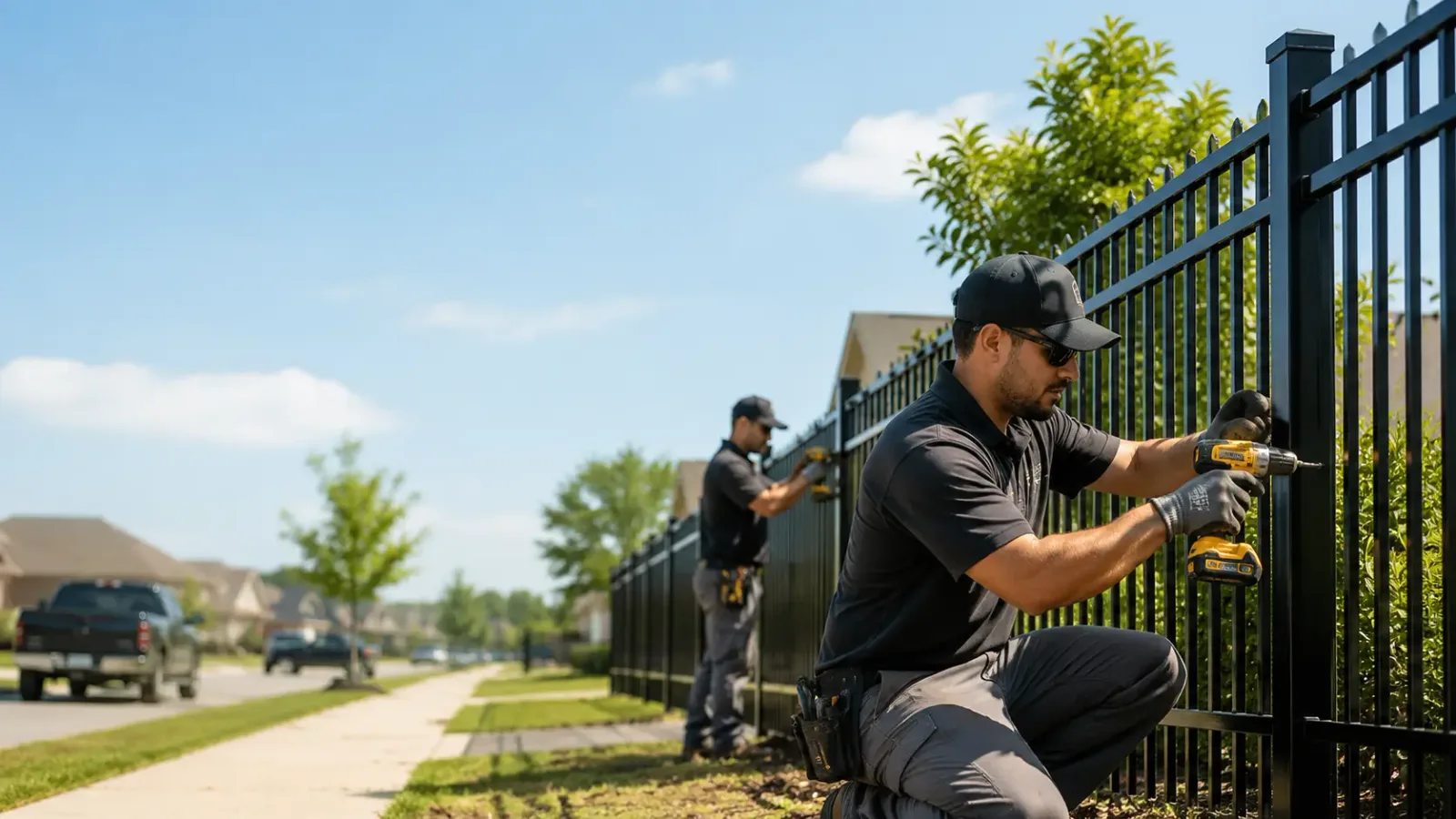 Metal Fence Installation in Maidens, VA